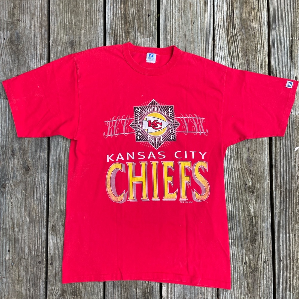 1994 Kansas City Chiefs Red T-Shirt
